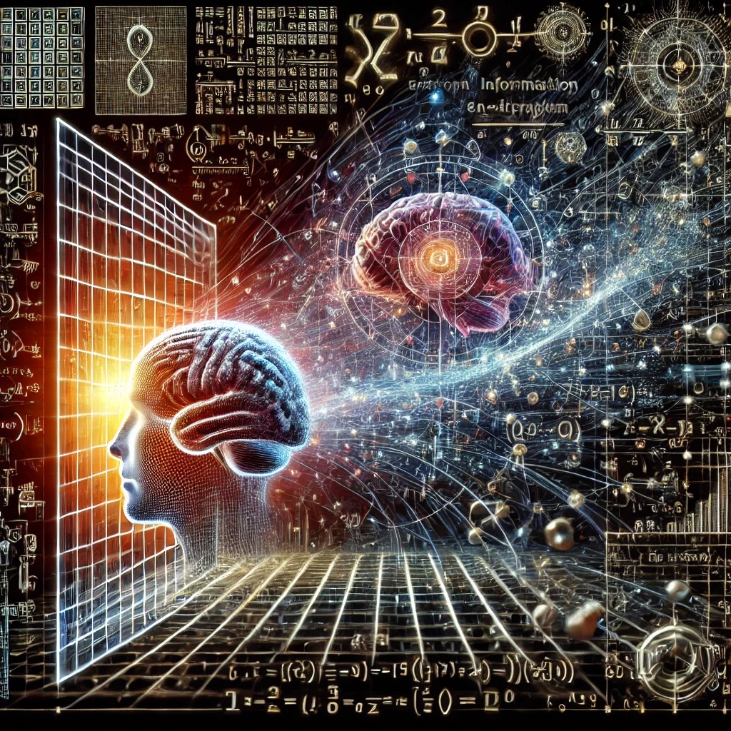 抽象神经网络与人脑被发光的信息边界分隔